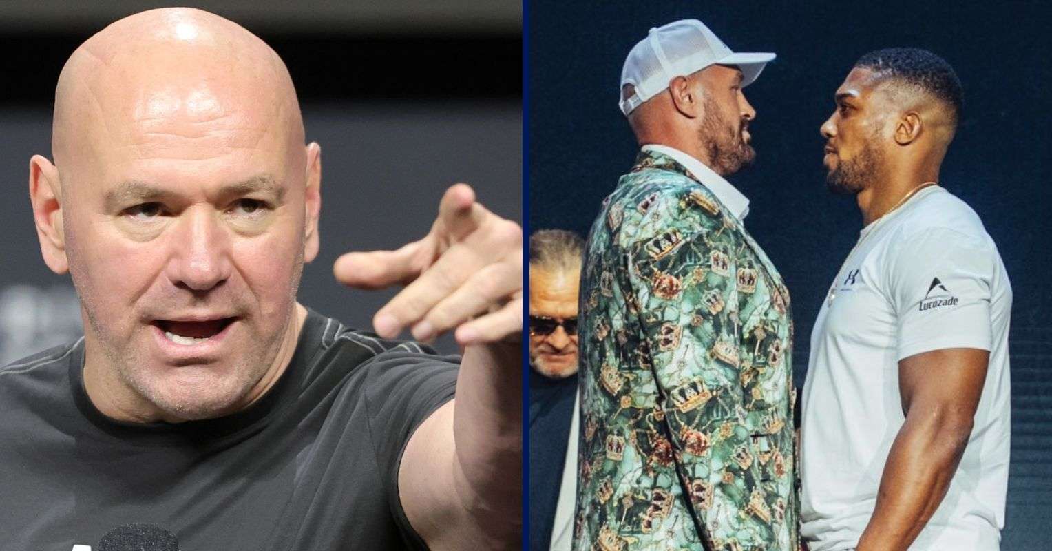 Dana White, Tyson Fury and Anthony Joshua