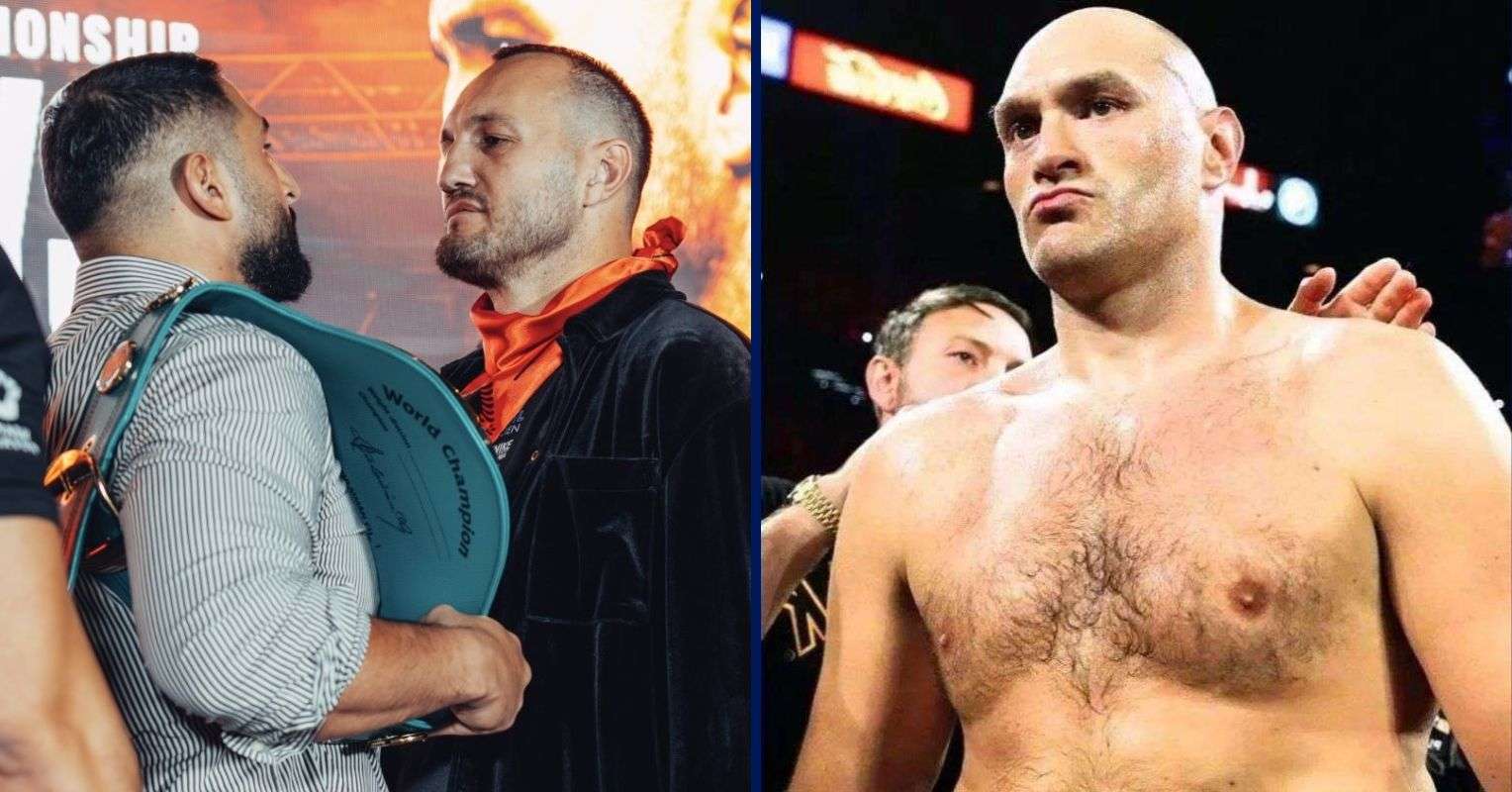 Tyson Fury, Agit Kabayel and Nelson Hysa