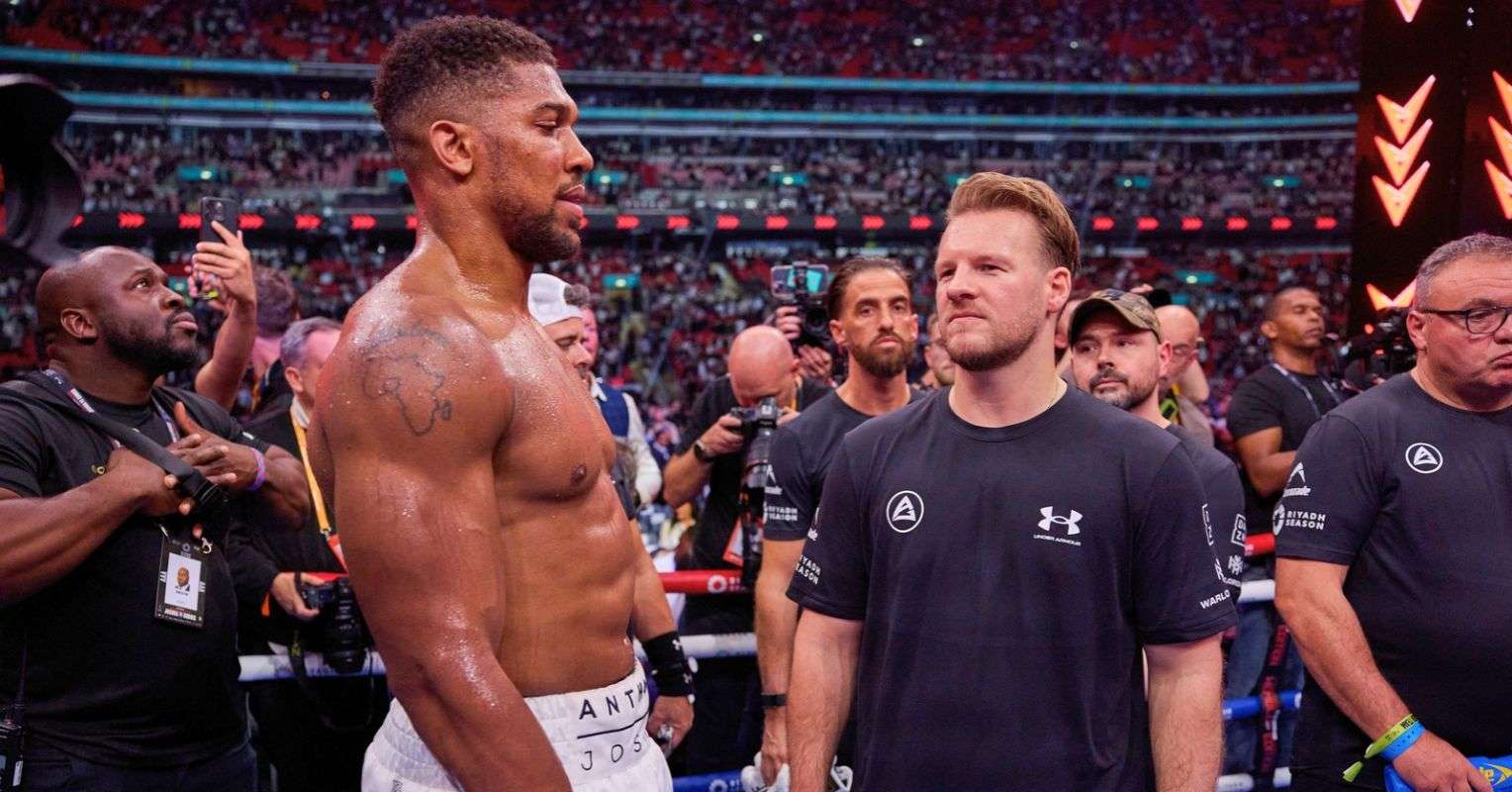 Anthony Joshua and Ben Davison