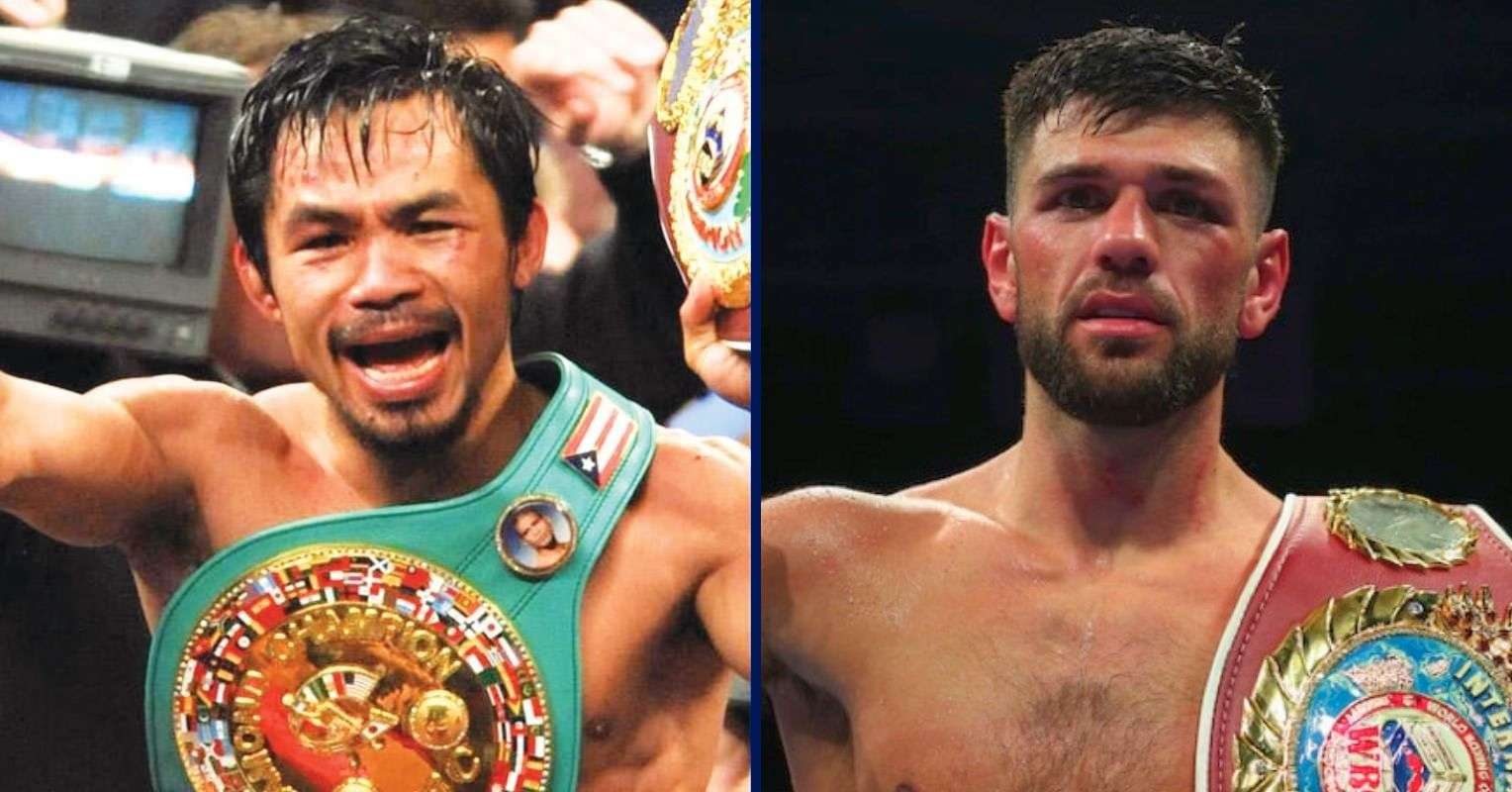 Manny Pacquiao and Joe Cordina